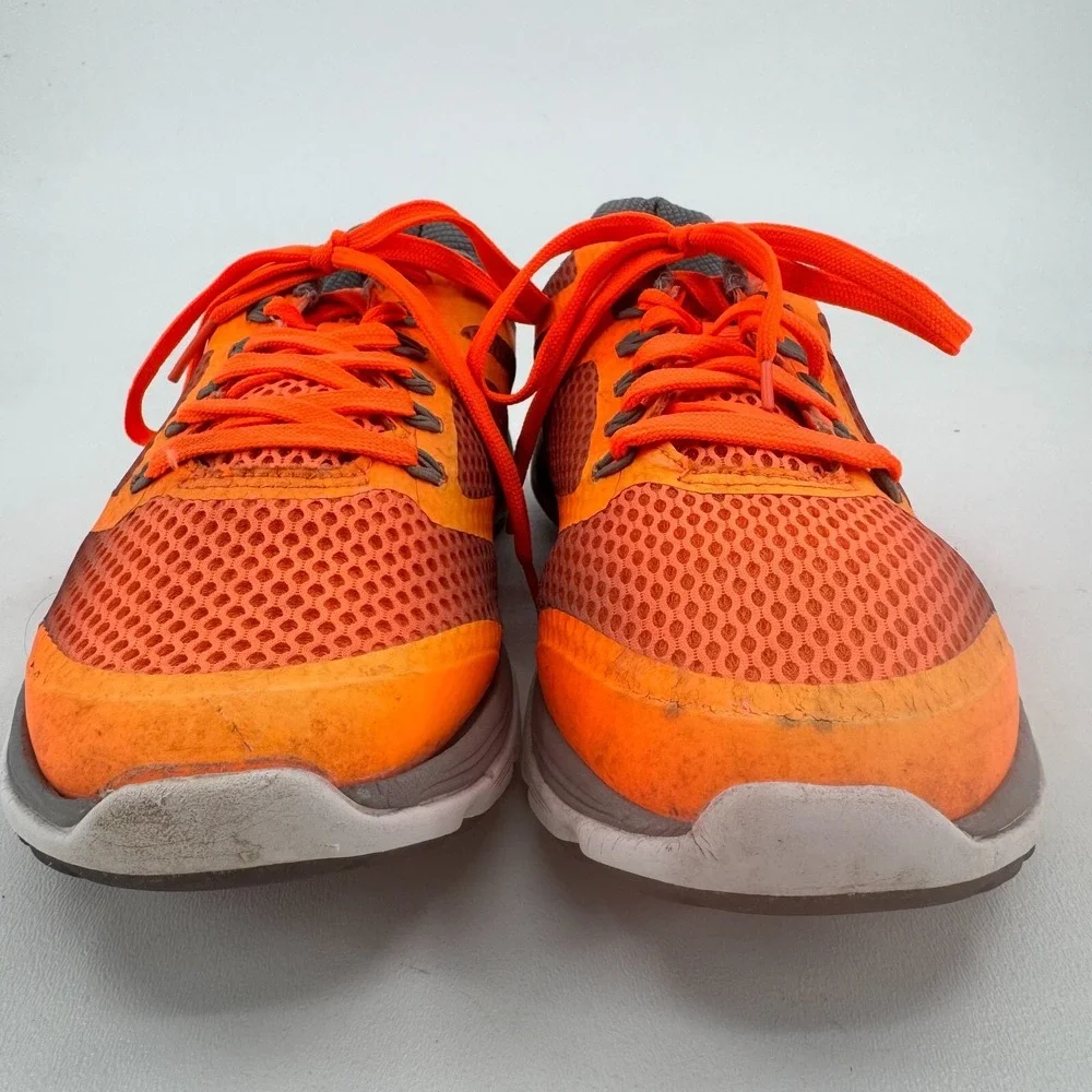 Avia Running Shoes Sneakers MENS Orange Gray Lace Up Athletic SIZE 10.5